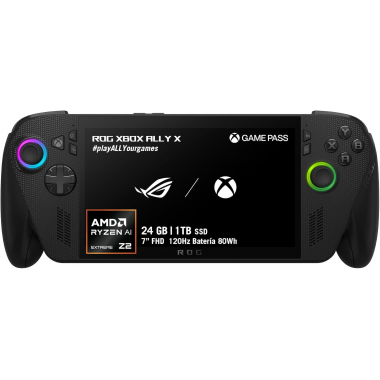 ASUS ROG Xbox Ally X (2025) AMD Ryzen AI Z2 Extreme 24+1TB - Black