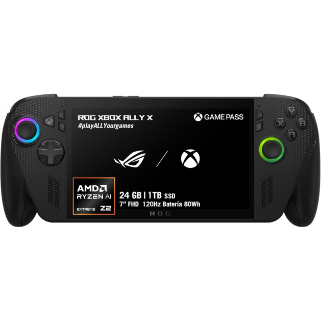 ASUS ROG Xbox Ally X (2025) AMD Ryzen AI Z2 Extreme 24+1TB - Black