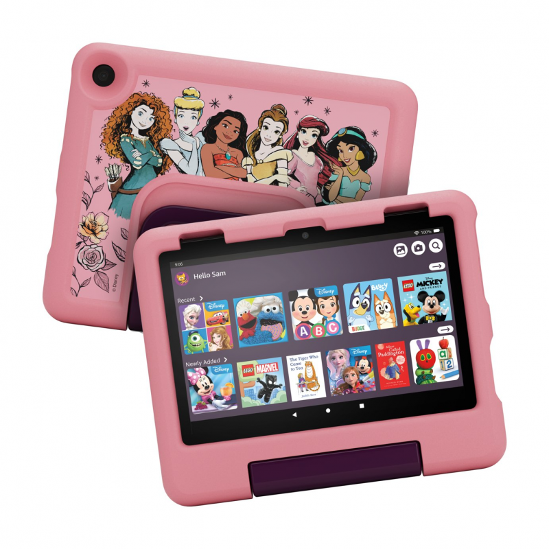 Amazon Fire HD 8 Kids Tablet (12th Generation,2024) - Disney Princess