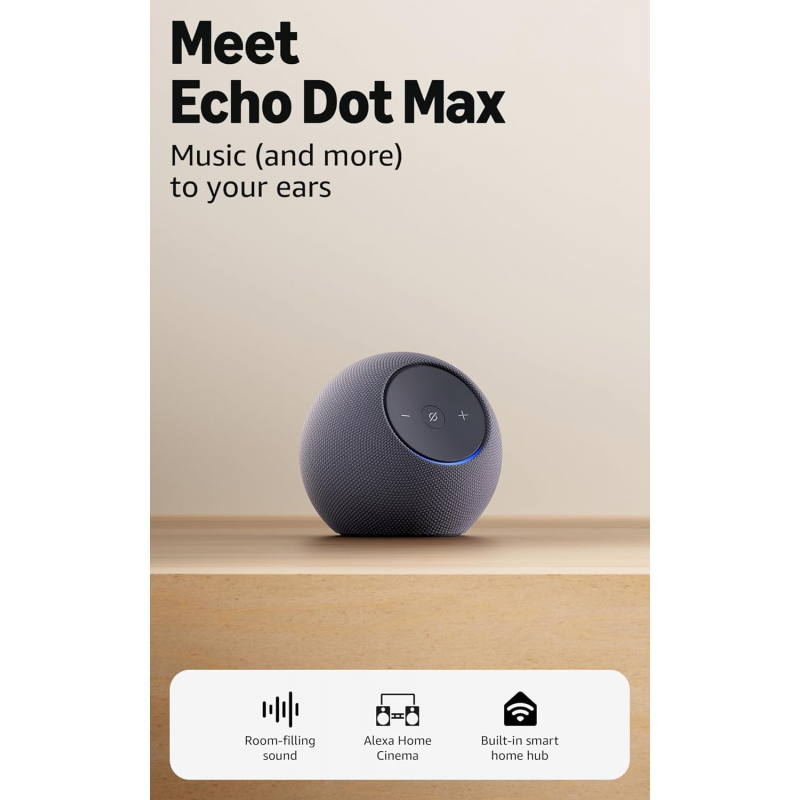 Amazon Echo Dot Max - Graphite