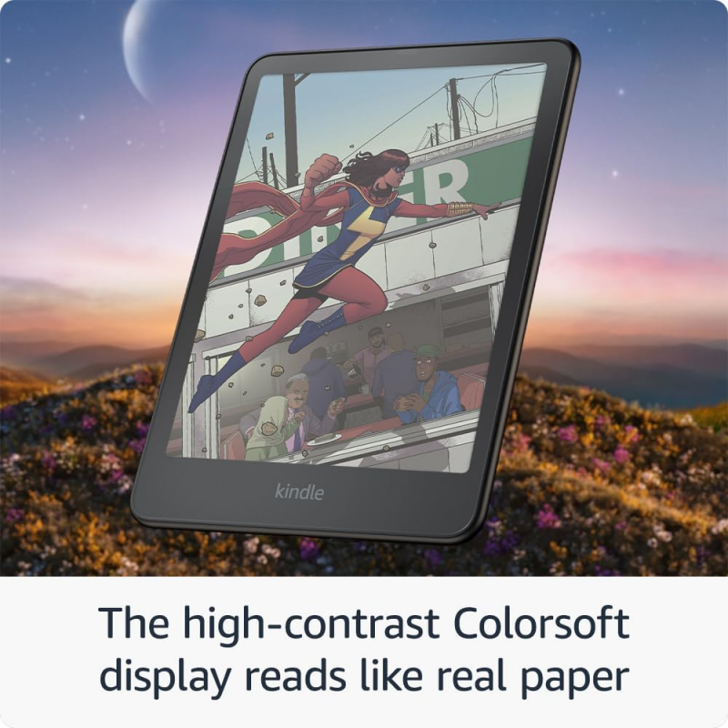 Amazon Kindle Colorsoft Signature Edition (32GB, 7" display) - Black