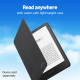 Amazon Kindle Paperwhite 12th Gerneration Colorsoft Case, Lightweight and Water-Safe, Foldable Protective Cover, Fabric - Black