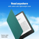 Amazon Kindle Paperwhite 12th Gerneration Colorsoft Case, Lightweight and Water-Safe, Foldable Protective Cover, Fabric - Jade