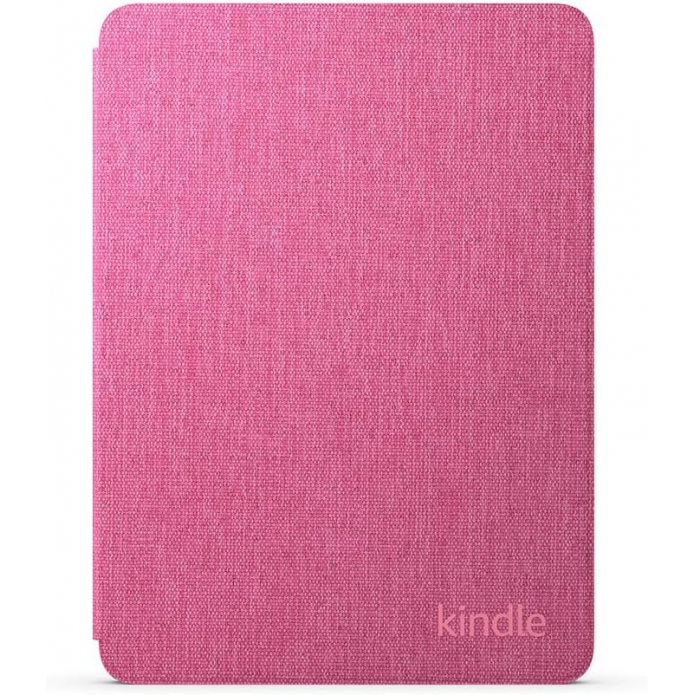 Amazon Kindle Paperwhite 12th Gerneration Colorsoft Case, Lightweight and Water-Safe, Foldable Protective Cover, Fabric - Raspberry