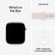 Apple Watch Series 11 (GPS, 42mm) - Rose Gold Aluminium Case with M/L Light Blush Sport Band