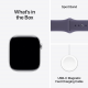 Apple Watch Series 11 (GPS, 46mm) - Silver Aluminium Case with M/L Purple Fog Sport Band