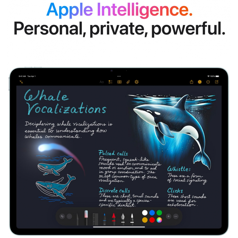 Apple iPad Air 2025 (WiFi, M3 Chip, 13-inch, 128GB) - Purple