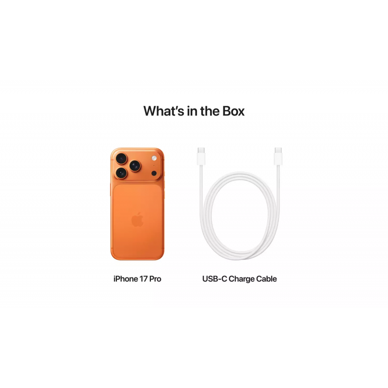 Apple iPhone 17 Pro (512GB, Dual eSIM Only) - Cosmic Orange