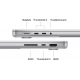 Apple Macbook Pro 2026 (14.2 inch, M5 Pro, 24 GB + 1 TB SSD, 15-core CPU. 16-core GPU, 16-core Neural Engine) - Sliver