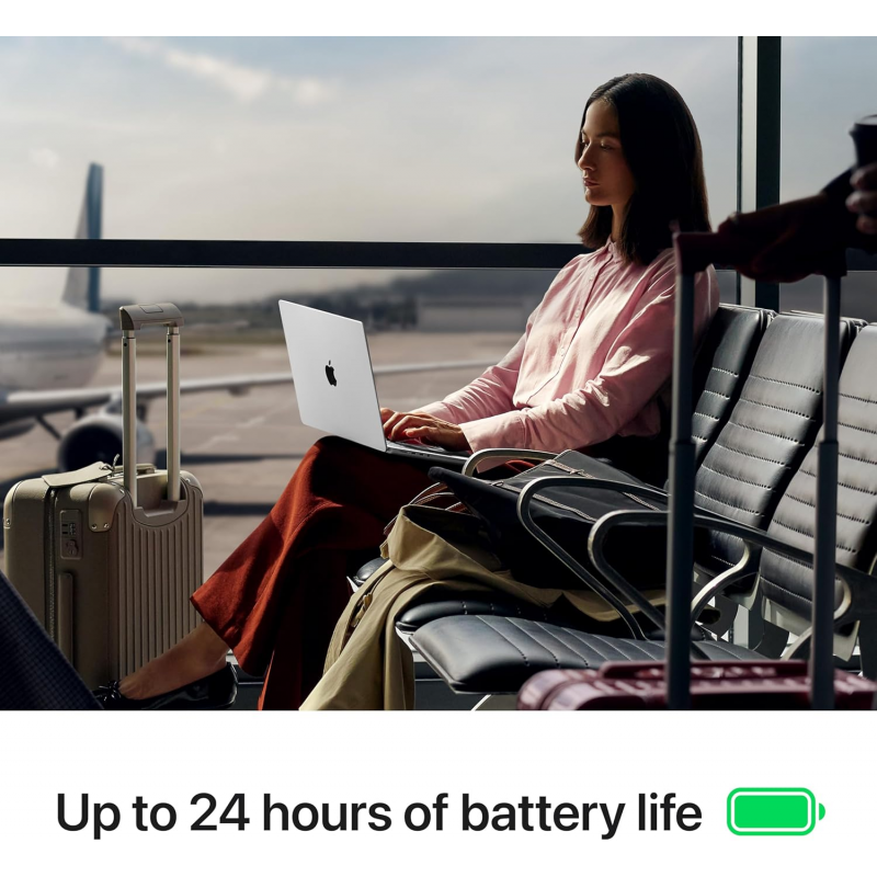 Apple Macbook Pro 2026 (14.2 inch, M5 Max, 36 GB + 2 TB SSD, 18-core CPU. 32-core GPU, 16-core Neural Engine) - Sliver