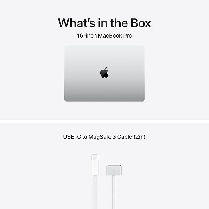 Apple Macbook Pro 2026 (16.2 inch, M5 Max, 36 GB + 2 TB SSD, 18-core CPU. 32-core GPU, 16-core Neural Engine) - Sliver