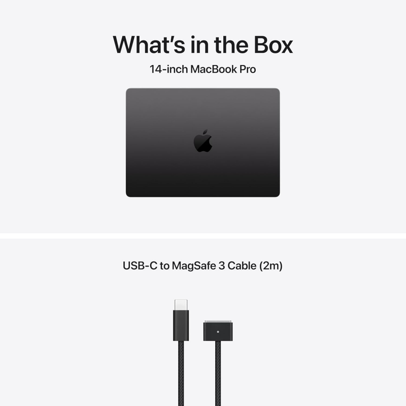 Apple Macbook Pro 2026 (14.2 inch, M5, 16 GB + 1 TB SSD, 10-core CPU. 10-core GPU, 16-core Neural Engine) - Space Black