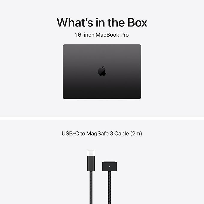 Apple Macbook Pro 2026 (16.2 inch, M5 Pro, 24 GB + 1 TB SSD, 18-core CPU. 20-core GPU, 16-core Neural Engine) - Space Black