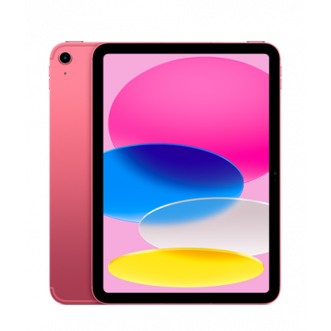 Apple 10.9" iPad 10th Generation (2022, Wi-Fi + Cellular, 256GB) - Pink