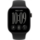 Apple Watch Series 12 (GPS, 42mm) - Black Aluminium Case with M/L Black Sport Band