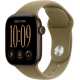Apple Watch Series 12 (GPS, 46mm) - Dark Bronze Aluminium Case with M/L Olive Sport Band