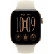 Apple Watch Series 12 (GPS, 46mm) - Light Gold Aluminium Case with M/L Sand Sport Band