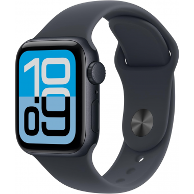 Apple Watch SE 3rd Generation (GPS, 40mm) - Midnight Aluminium Case with Midnight Sport Band M/L