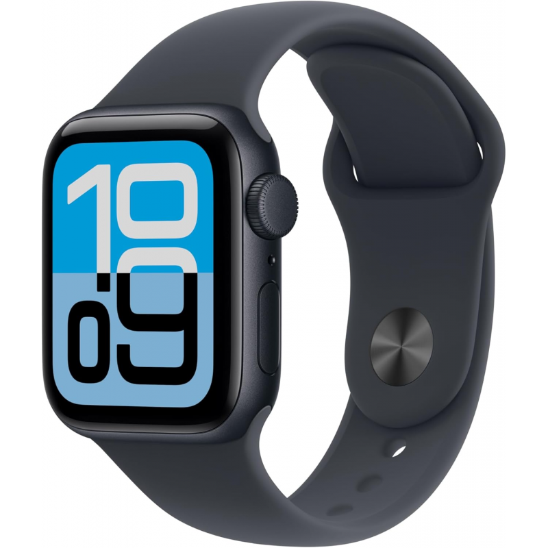 Apple Watch SE 3rd Generation (GPS, 44mm) - Midnight Aluminium Case with Midnight Sport Band M/L