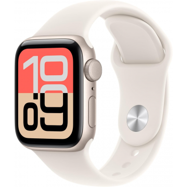 Apple Watch SE 3rd Generation (GPS, 40mm) - Starlight Aluminium Case with Starlight Sport Band M/L