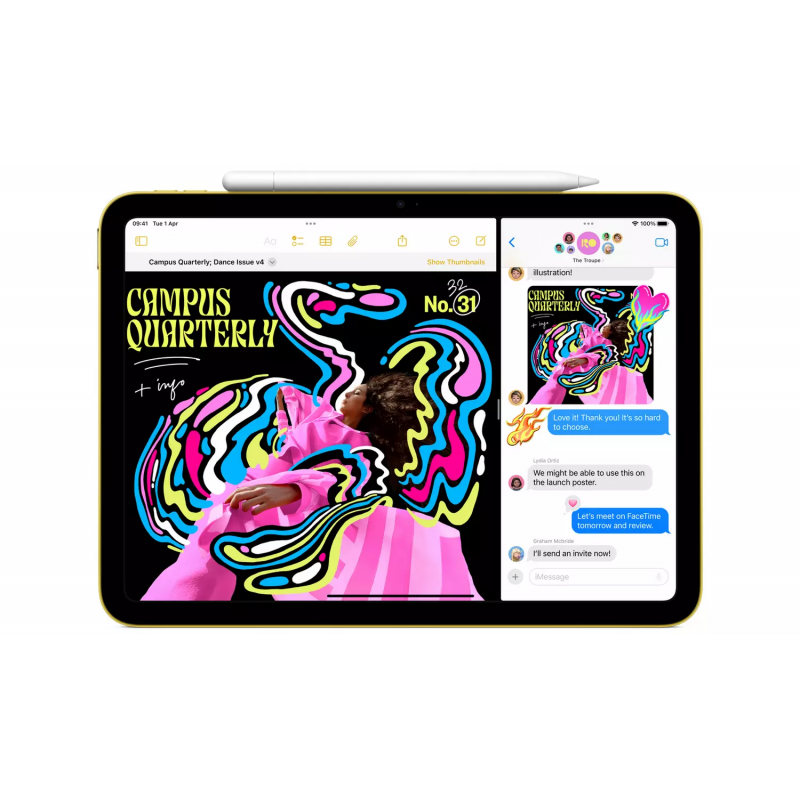 Apple iPad 2025 (11 Inch, Wi-Fi, 512GB) - Pink