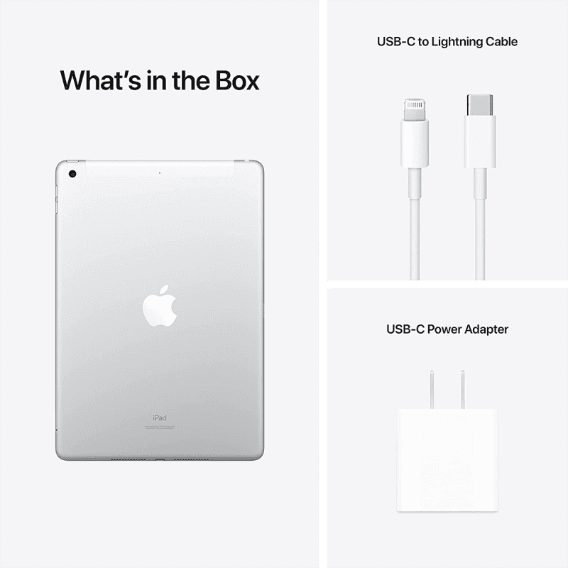 Refurbished - Apple 10.2" iPad 9th Generation (Wi-Fi, 64GB) - Silver