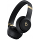 Beats Solo 4 Wireless Bluetooth On-Ear Headphones - Black and Gold