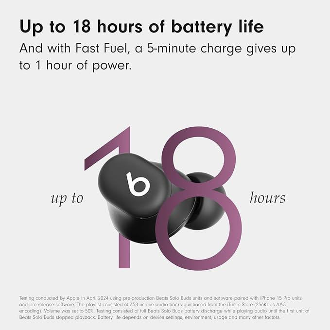 Beats Solo Buds (True Wireless Earbuds)  - Matt Black