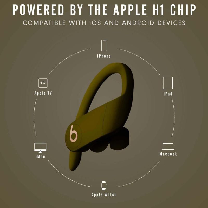 Beats Powerbeats Pro Bluetooth True Wireless Earphones - Moss