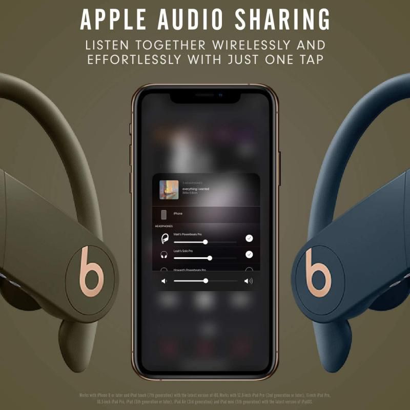 Beats Powerbeats Pro Bluetooth True Wireless Earphones - Moss