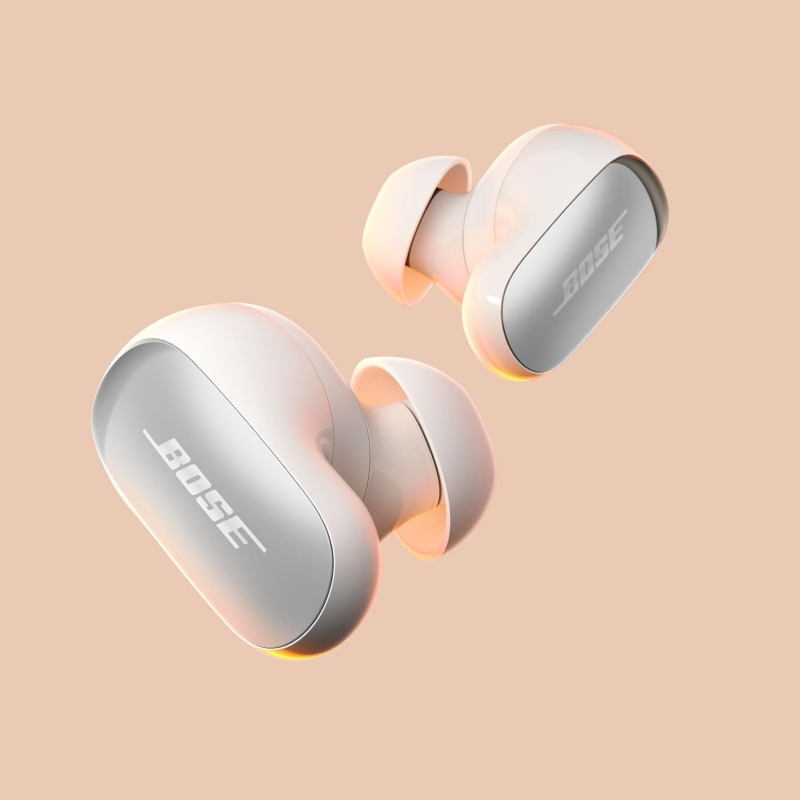 Bose QuietComfort Ultra Bluetooth Earbuds (2nd Gen), Wireless Noise Cancelling Earbuds - White Smoke