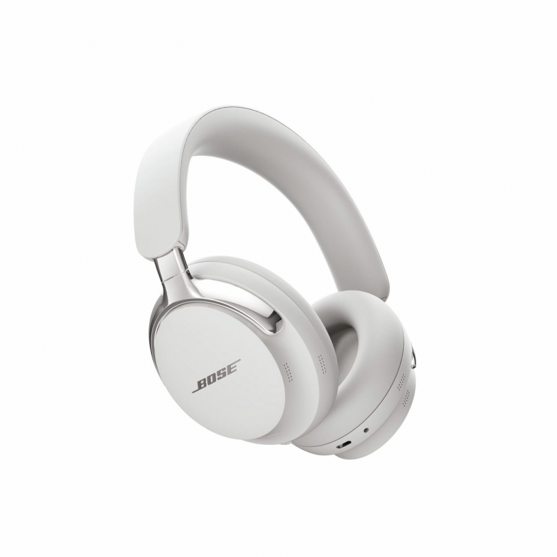 Bose QuietComfort Ultra Wireless Noise Cancelling Headphones (2nd Gen) with Spatial Audio - White Smoke