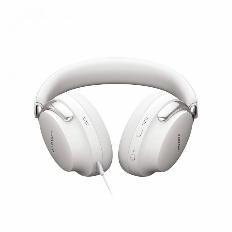 Bose QuietComfort Ultra Wireless Noise Cancelling Headphones (2nd Gen) with Spatial Audio - White Smoke