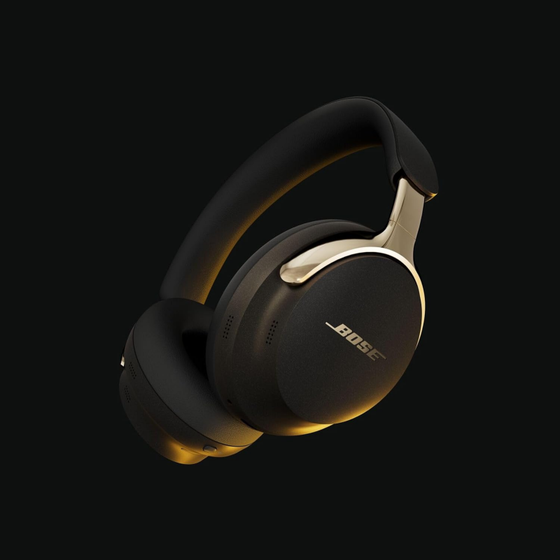 Bose QuietComfort Ultra Wireless Noise Cancelling Headphones (2nd Gen) with Spatial Audio - Desert Gold