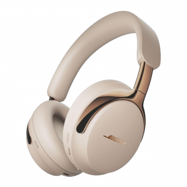 Bose QuietComfort Ultra Wireless Noise Cancelling Headphones (2nd Gen) with Spatial Audio - Driftwood Sand