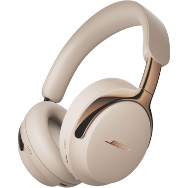 Bose QuietComfort Ultra Wireless Noise Cancelling Headphones (2nd Gen) with Spatial Audio - Driftwood Sand