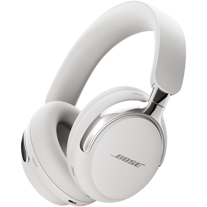 Bose QuietComfort Ultra Wireless Noise Cancelling Headphones (2nd Gen) with Spatial Audio - White Smoke