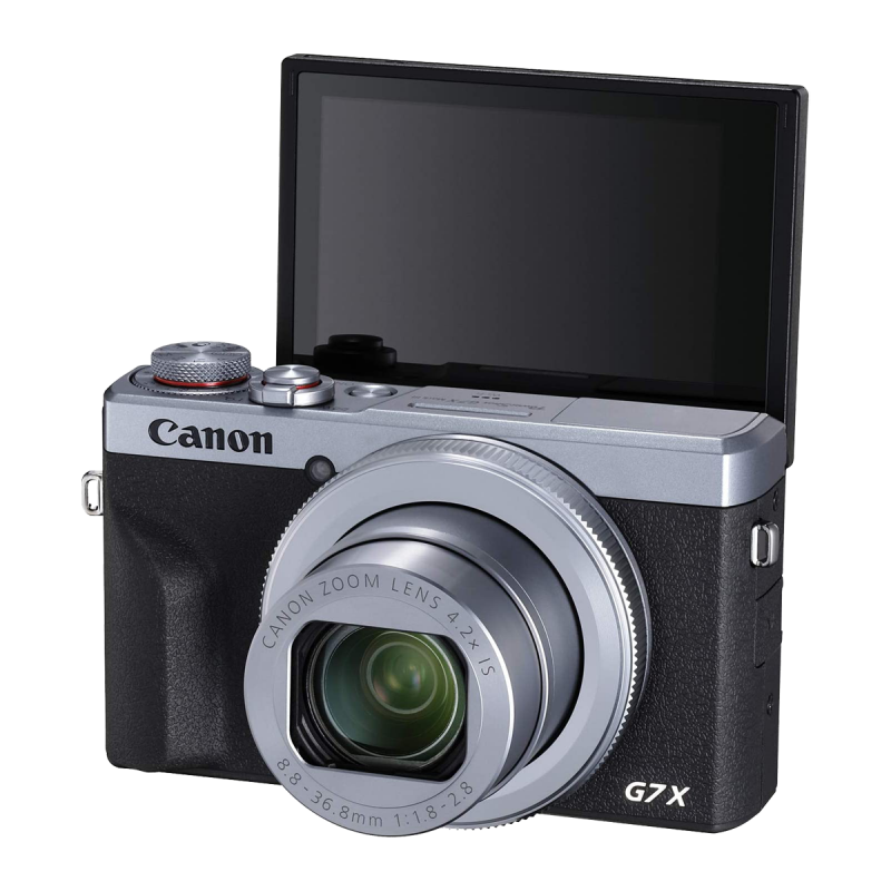 Canon Powershot G7X Mark III Digital Camera - Silver