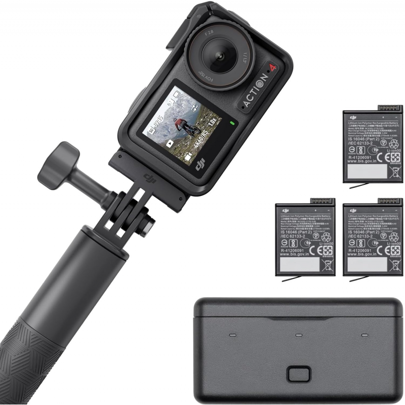 DJI Osmo Action 4 Adventure Combo Action Camera