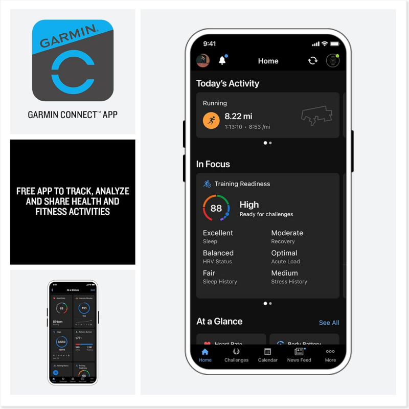 Garmin Forerunner 570 (GPS, 42mm) -  Slate Gray Aluminum with Translucent Black/Black Band