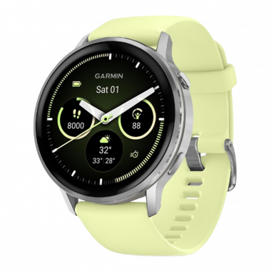 Garmin Venu 4 (GPS, 45mm) - Silver / Citron