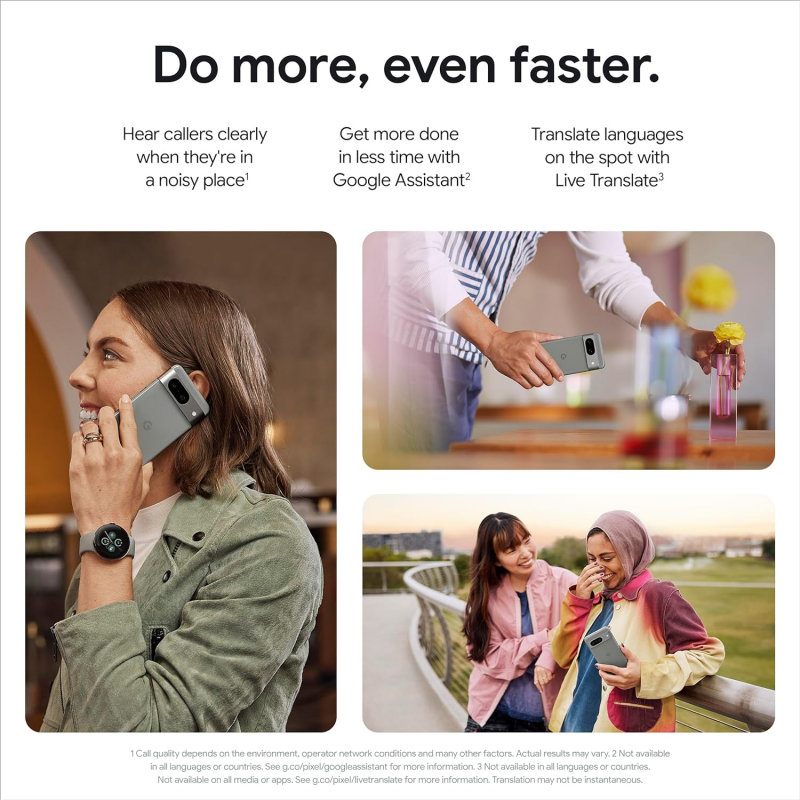 Google Pixel 8 5G Smartphone (8+128GB) - Obsidian