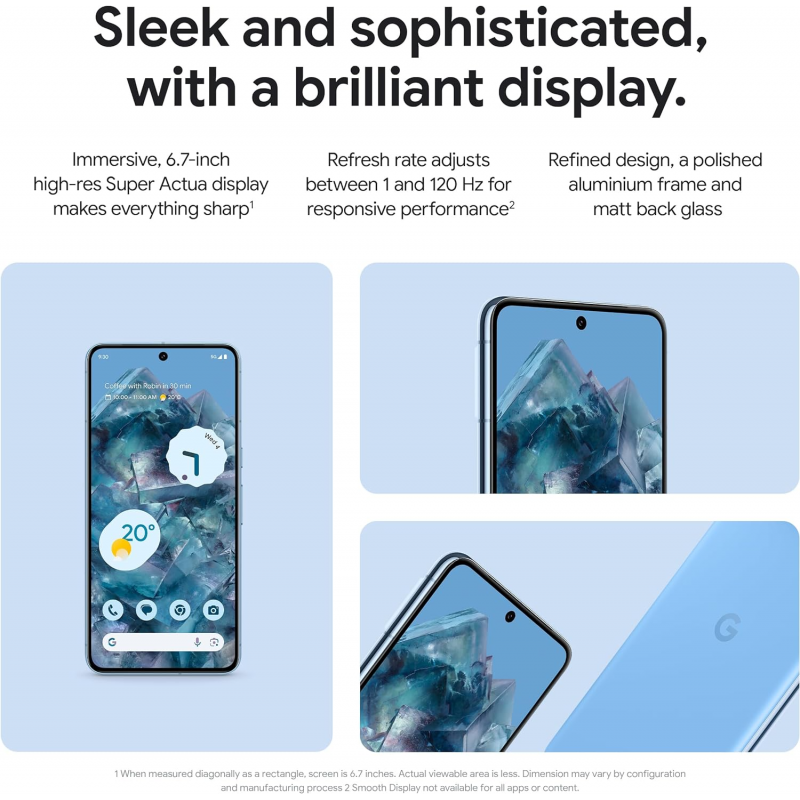 Google Pixel 8 Pro 5G Smartphone (12+128GB) - Obsidian