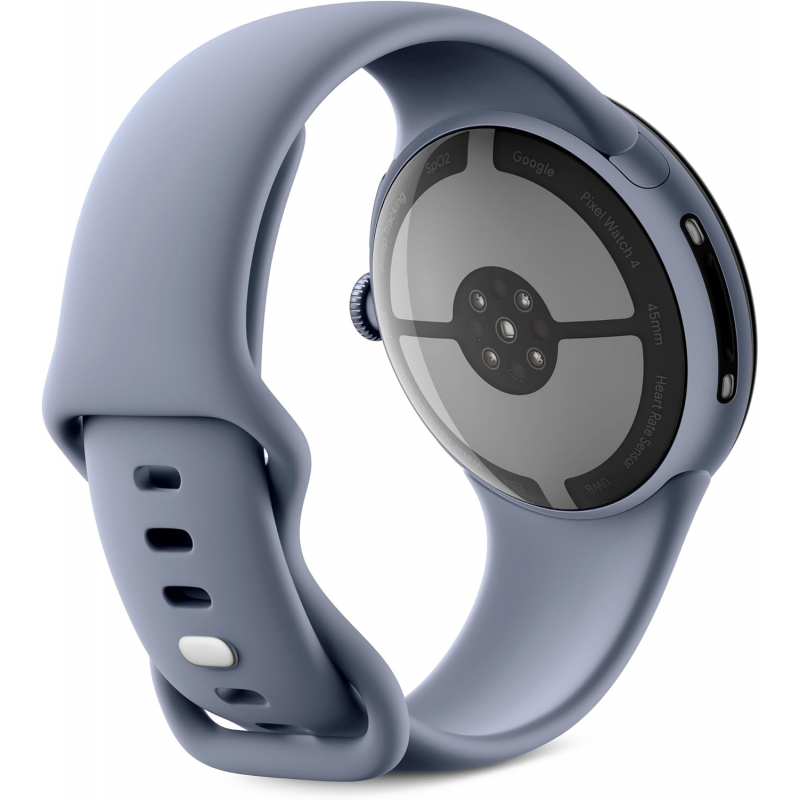 Google Pixel Watch 4 Wi-Fi (45mm) - Satin Moonstone Aluminium Case with Moonstone Active Band