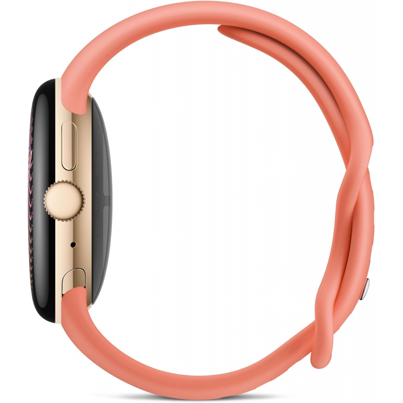 Google Pixel Watch 5 Wi-Fi (41mm) - Champagne Gold Aluminium Case with Canyon Active Band