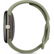 Google Pixel Watch 5 Wi-Fi (41mm) - Satin Pyrite Aluminium Case with Olive Active Band