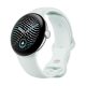Google Pixel Watch 5 Wi-Fi (41mm) - Polished Silver Aluminium Case with Fog Active Band