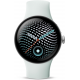 Google Pixel Watch 5 Wi-Fi (41mm) - Polished Silver Aluminium Case with Fog Active Band