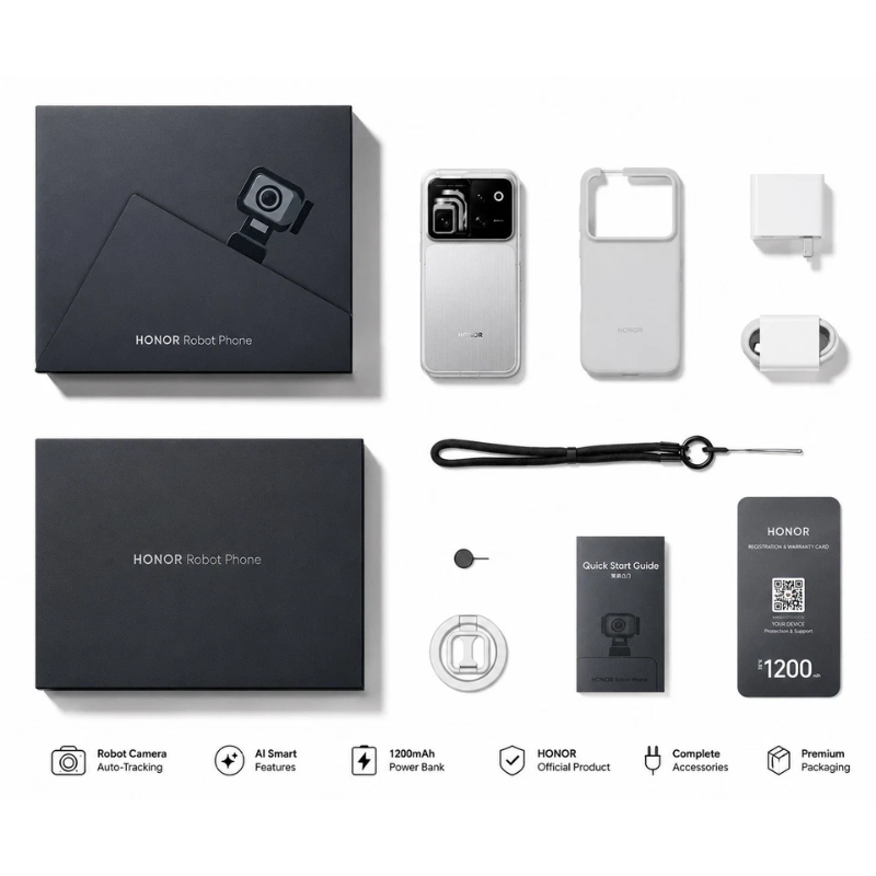 Honor Robot Phone (16GB +1TB) - Silver