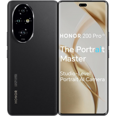 HONOR 200 Pro 5G Smartphone  (Dual SIMs, 12+512GB) -Black 